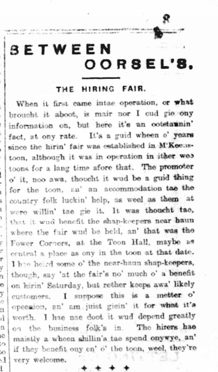 Ulster-Scots Stories