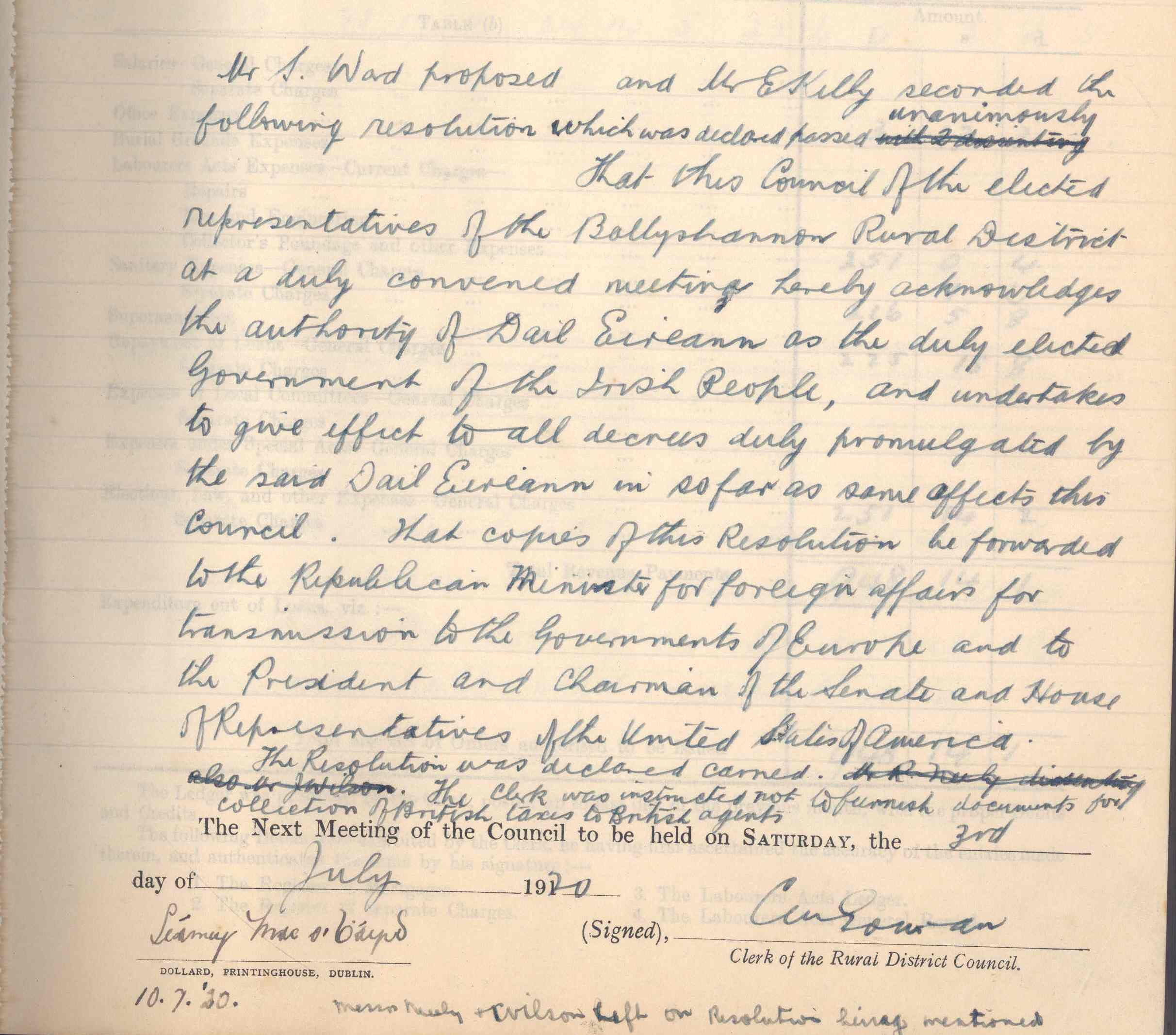 A Revolution in Government? Rural District Councils in Donegal, 1919-1925