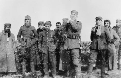 Christmas Truce football match commemoration for Ballyclare