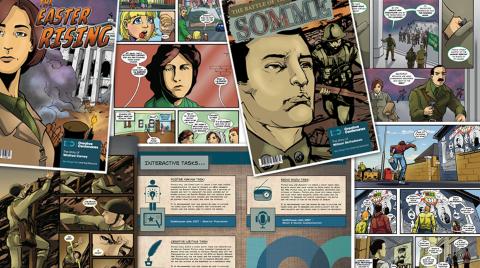 Creative Centenaries unveil graphic novels