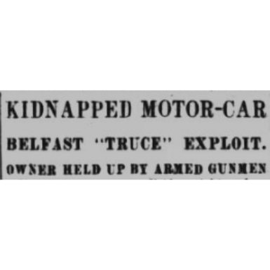 Kidnapped Motor Car in Truce Exploit