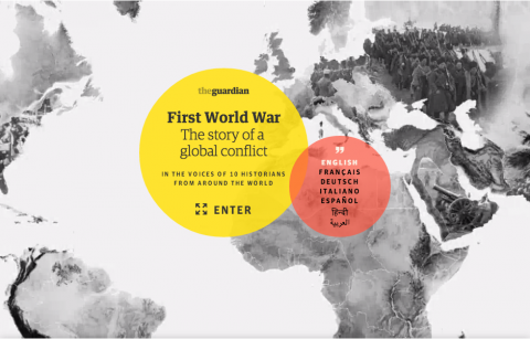 Historians contribute to interactive First World War project