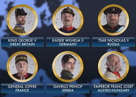 First World War heads in rap music battle