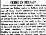 Armed Robbery in Belfast