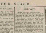 Performances across Belfast Theatres