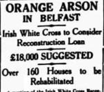 Irish White Cross to Discuss Further Aid for Belfast
