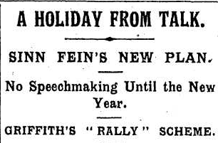 Sinn Féin's Holiday