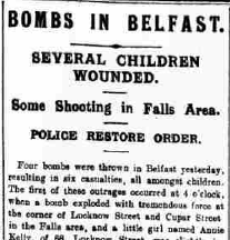 Belfast Bombing Threatens Children's Safety