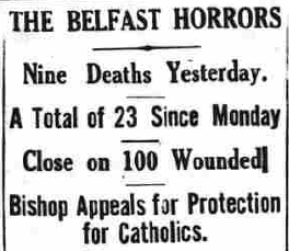 The Belfast Horrors Continue