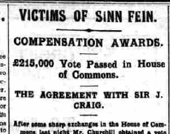 'Victims' of Sinn Féin awarded compensation