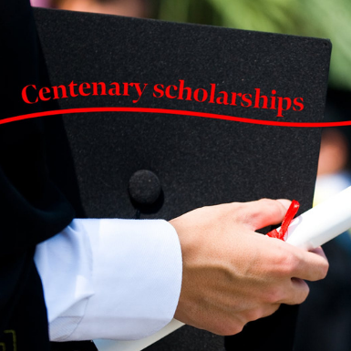New Centenary Scholarship Scheme for Northern Ireland Students