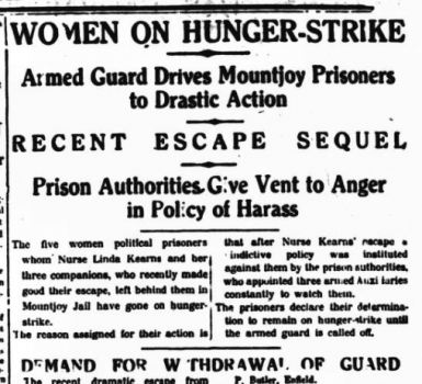 Women hunger strike for rights