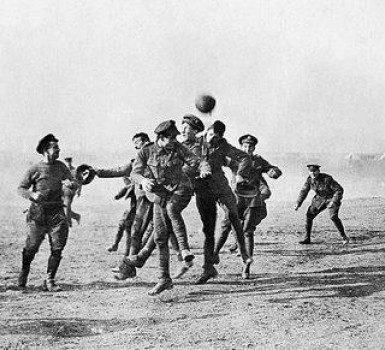 Football encourages remembrance of First World War