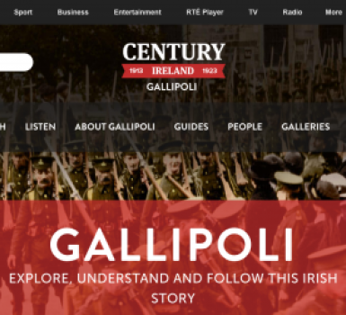 Century Ireland launch Gallipoli website