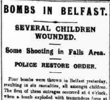 Belfast Bombing Threatens Children's Safety