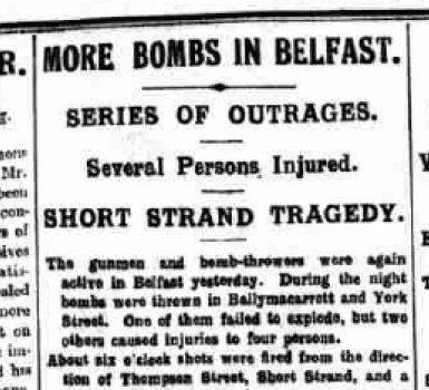 More Bombs in Belfast
