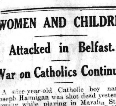 Women and Children attacked in Belfast