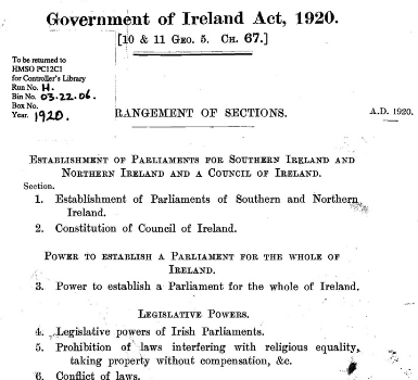 Government of Ireland Act (1920)