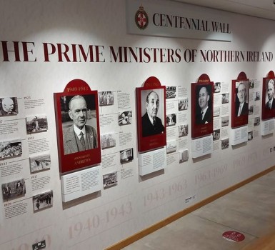 Northern Ireland Centenary Wall opens at Siege Museum