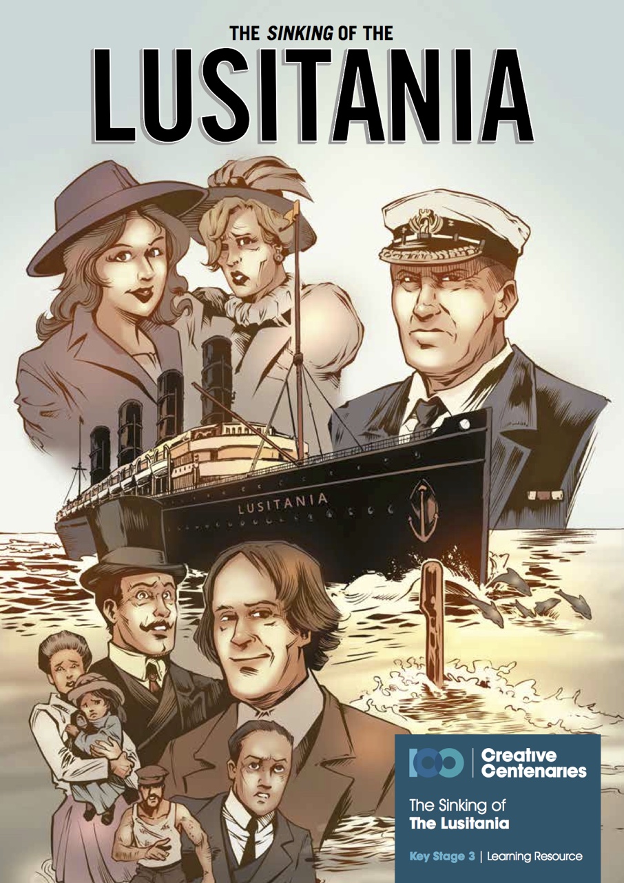 The Sinking of the Lusitania Graphic Novel